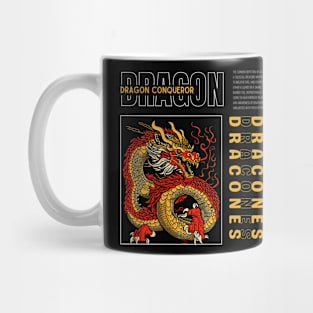 Retro Style Dragon Conqueror Mug